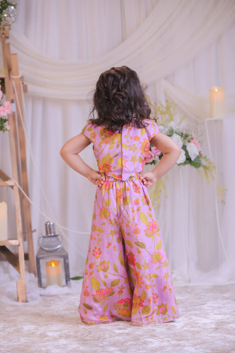 Pre-Order: Lilac Printed Mirror work /set