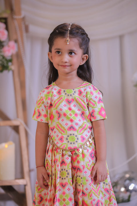 Pre-Order: Ikkat Palazzo Set