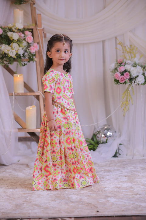 Pre-Order: Ikkat Palazzo Set