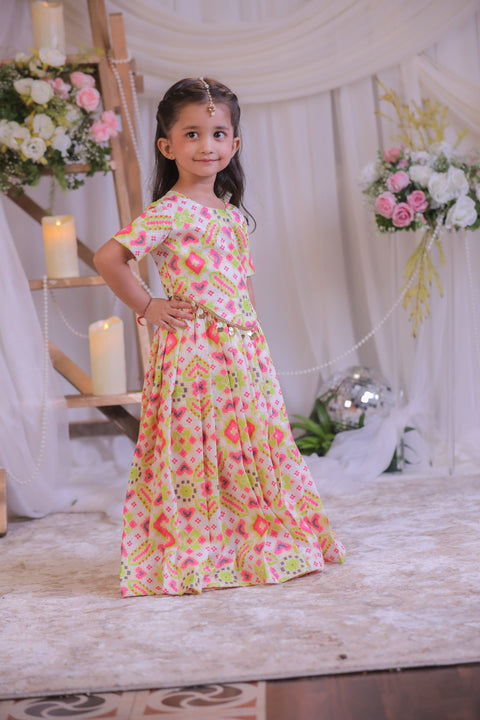 Pre-Order: Ikkat Palazzo Set