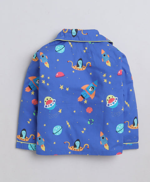 Pre-Order: Space Print Night Suit