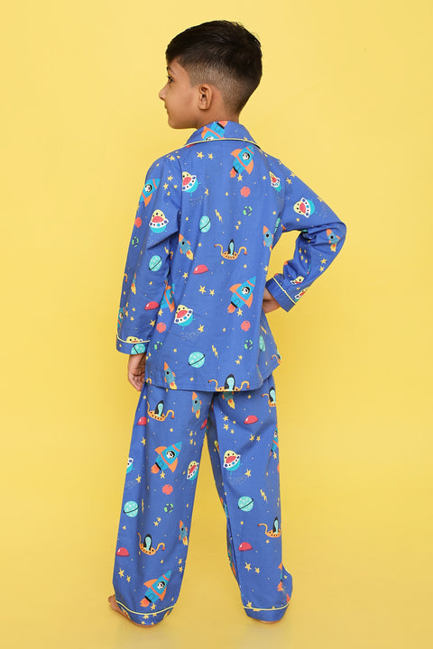 Pre-Order: Space Print Night Suit
