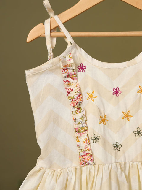 Pre-Order: GIRL EMBROIDERED SHARARA