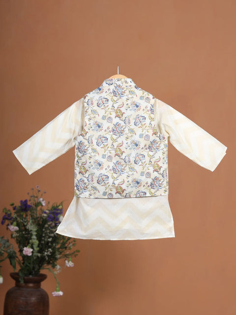 Pre-Order- Boy 3 Pc Bundi Set- Beige