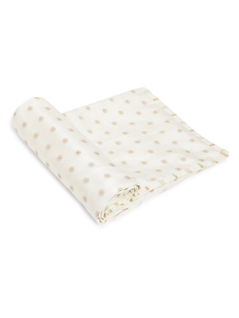 Unisex Viscose Na Swaddle - Cream