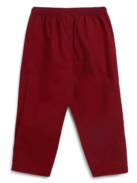 Pre-Order: Girls Indie Print Cotton Co-ord Top Pant Set - Blue