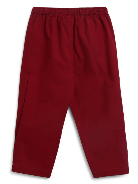 Pre-Order: Girls Indie Print Cotton Co-ord Top Pant Set - Blue