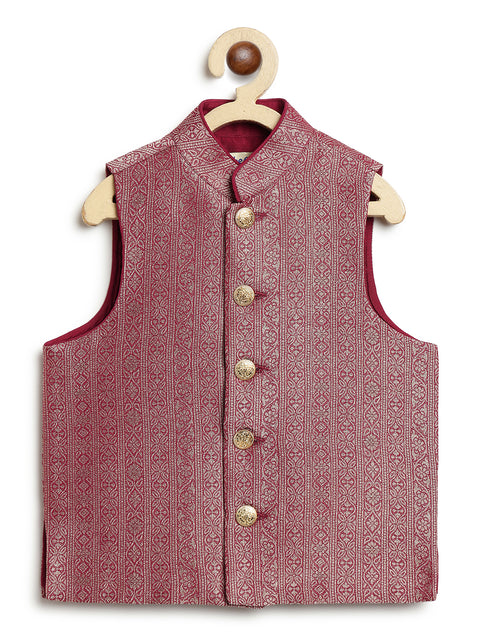 Pre-Order: Boy Bundi Jacket-Maroon