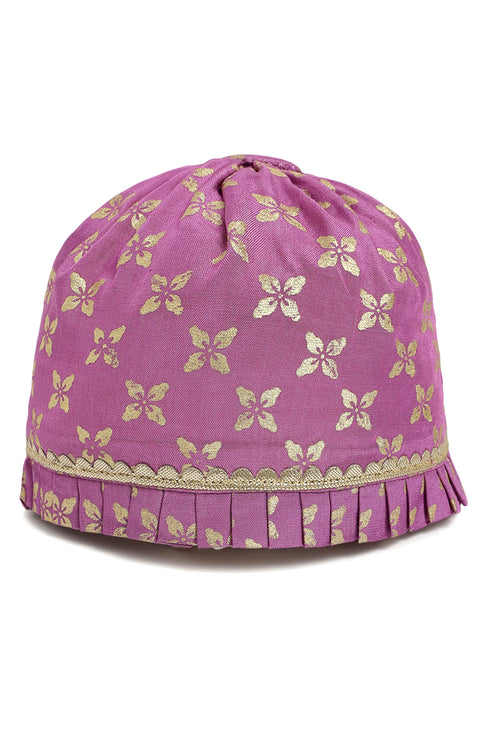 Pre-Order: Baby Boy Cap-Purple