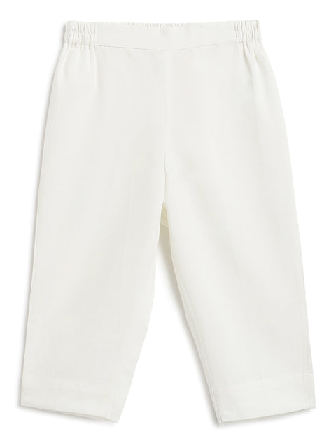 Pre-Order: Baby Boy Morpankh Bandhgala Pant Set-Pink