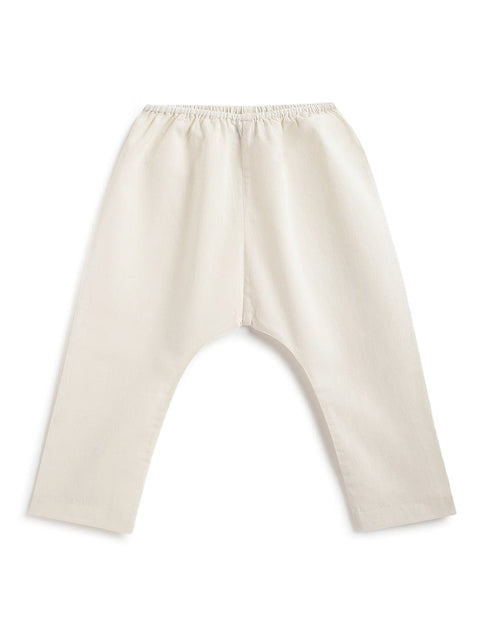 Pre-Order: Baby Boy Stripes Lurex 3 Pc Bundi Set-Orange