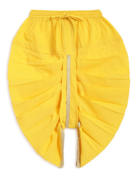 Pre-Order:  Baby Boys Zari Dhoti Kurta Set