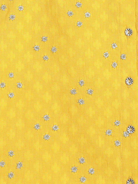 Pre-Order:  Baby Boys Zari Dhoti Kurta Set