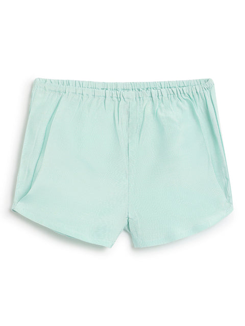 Pre-Order: Baby Girl Bloomer - Blue-Blue