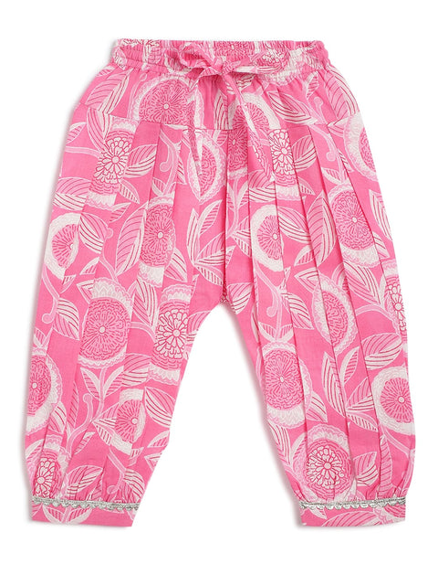 Pre-Order:  Baby Girl Floral Suit Set-Pink
