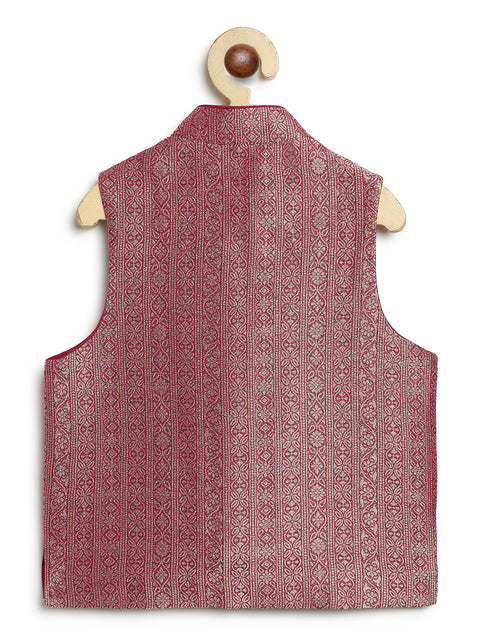 Pre-Order: Boy Bundi Jacket-Maroon