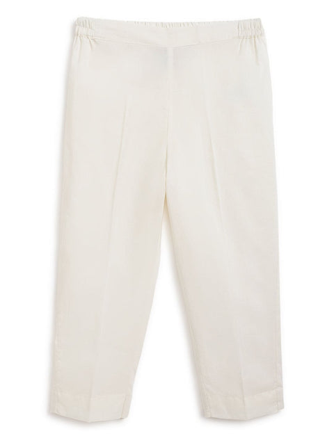 Boys Budding Hero Kurta Pyjama Set - Red
