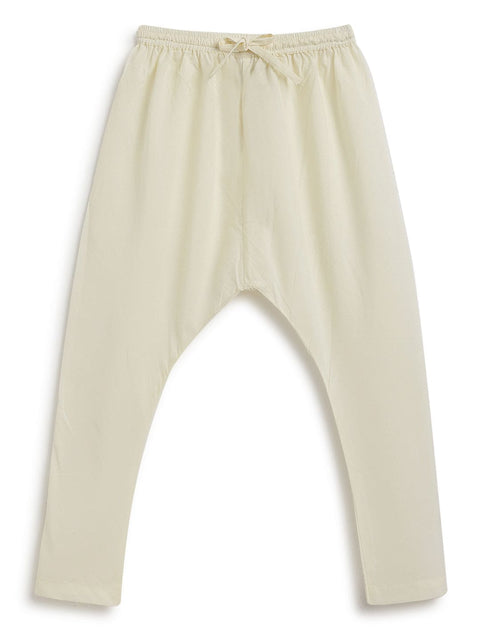 Pre-Order: Boy Floral Print Kurta Pyjama Set-Blue