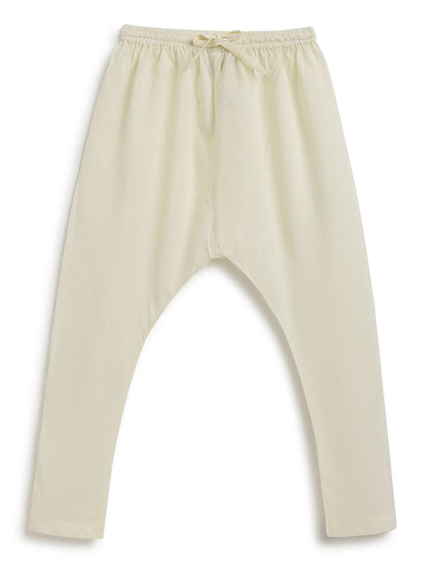 Pre-Order: Boy Floral Print Kurta Pyjama Set-Maroon