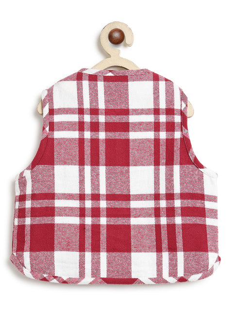 Pre-Order:Boy Half Jacket-Red