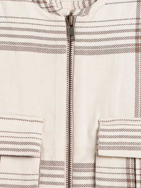 Pre-Order:  Boy Half Jacket-Cream