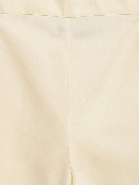 Pre-Order: Boy Shiv Kurta Pant Set-Cream
