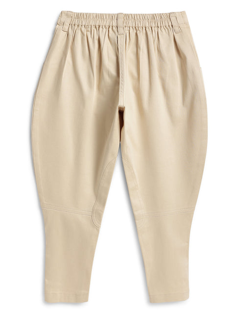 Pre-Order: Boy Solid Polo Pant-Cream