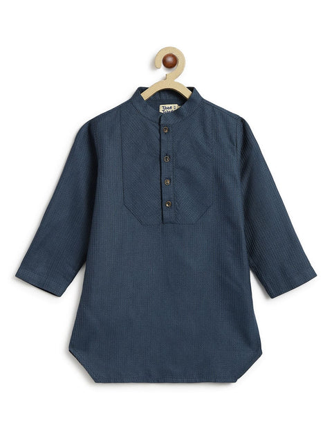 Pre-Order: Boy Classic Cool Kurta Set - Blue