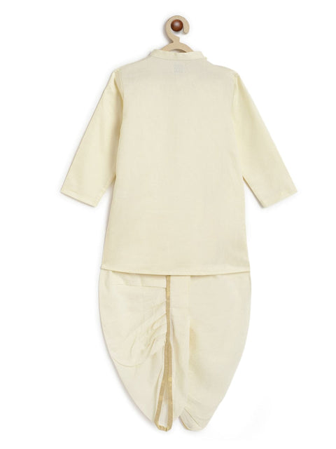 Pre-Order : Boys Ram Lalla Dhoti Kurta Set