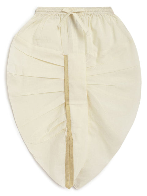 Pre-Order: Boys Classic Zari Dhoti Kurta Set