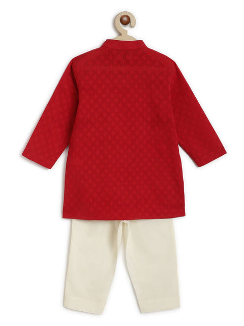 Pre-Order: Boys Classic Zari Kurta Pyjama Set