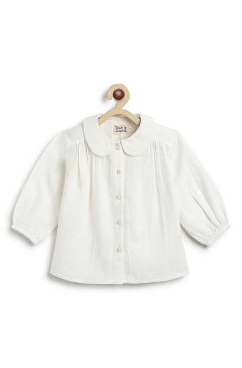 Pre-Order: Girl Jingle Belle White Shirt - White