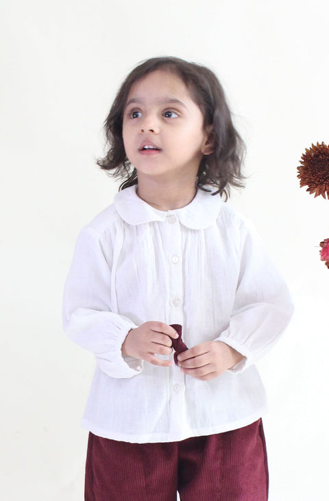 Pre-Order: Girl Jingle Belle White Shirt - White