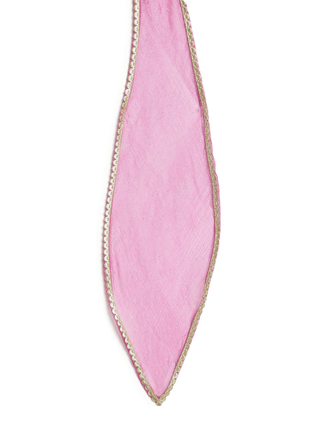 Pre-Order: Girl Lotus Embroidery Suit Set-Green