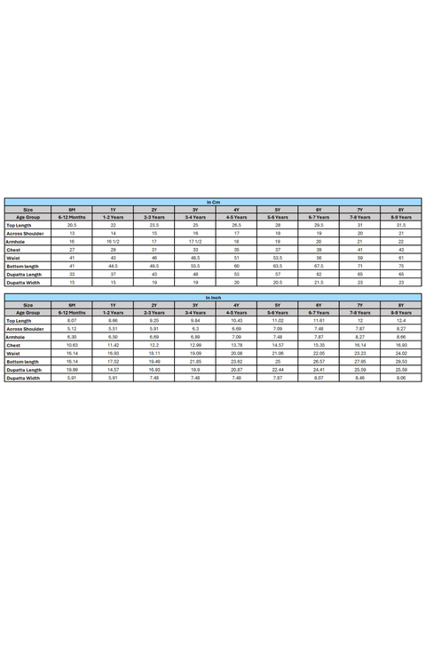 Pre-Order: Girl Lurex Lehenga Set - Green