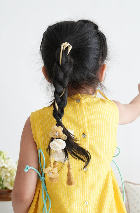 Pre-Order: Girl Lurex Paraandi-Beige