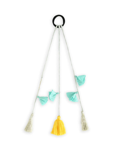 Pre-Order: Girl Lurex Paraandi-Blue