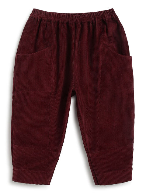 Pre-Order: Girl Christmas Magic Jacket Solid Set - Maroon