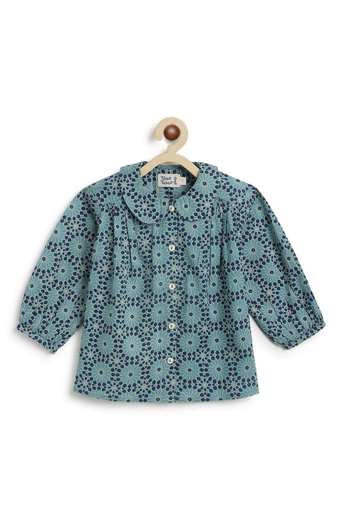 Pre-Order: Girl Jingle Belle Blue Shirt - Blue