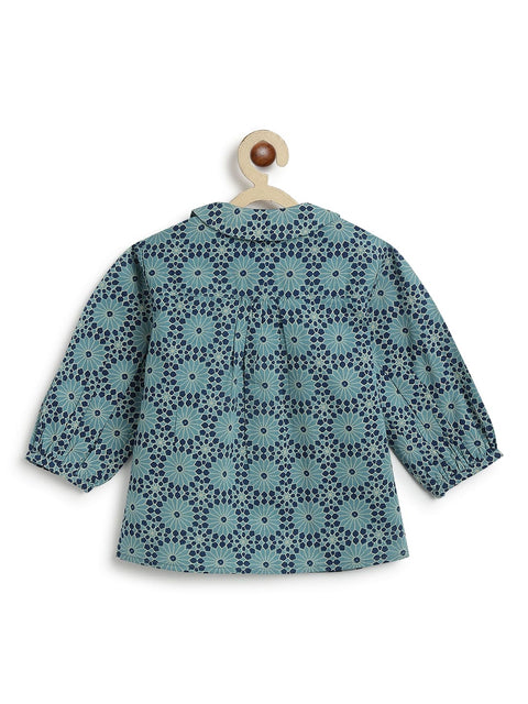 Pre-Order: Girl Jingle Belle Blue Shirt - Blue
