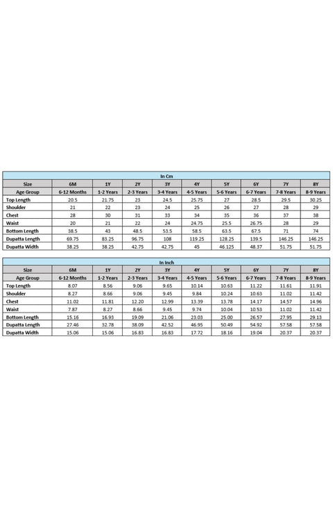 Pre-Order: Girl Stripes Lurex Lehenga Set-Orange