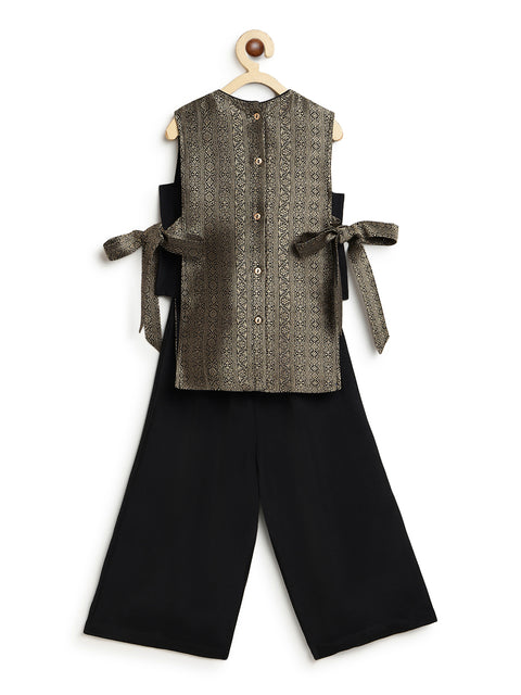 Pre-Order: Girl Top Set-Black