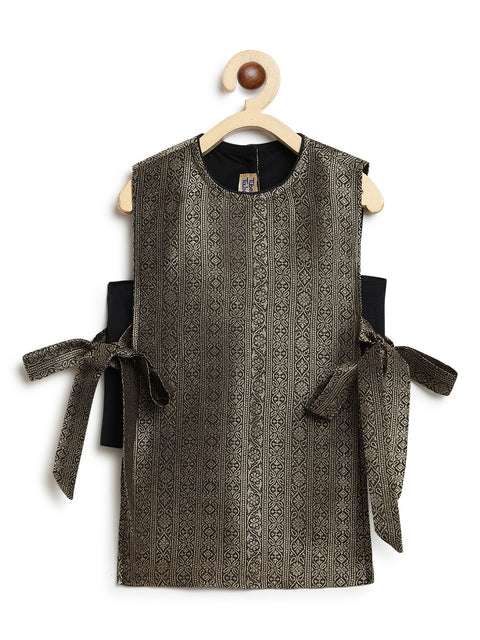 Pre-Order: Girl Top Set-Black