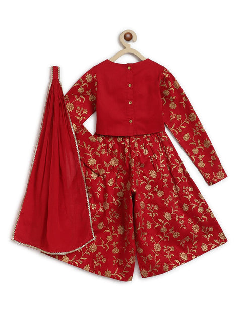 Pre-Order Girls Devi Durga Co - ord Set