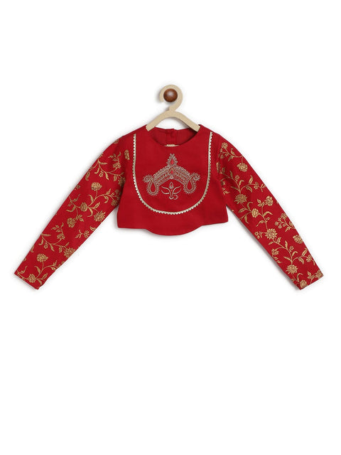 Pre-Order Girls Devi Durga Co - ord Set