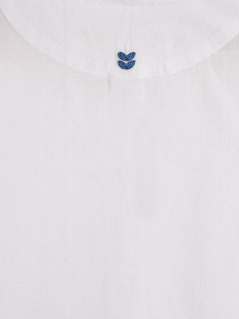 Pre-Order: Unisex Timeless White Kurta Set - White