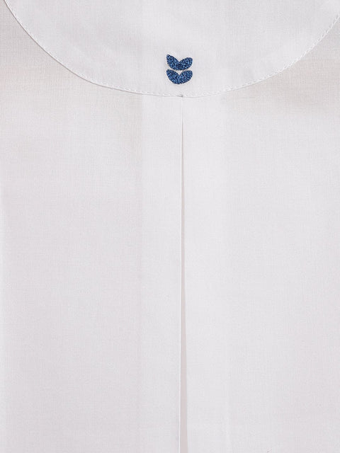 Pre-Order: Unisex Timeless White Baby Kurta Set - White