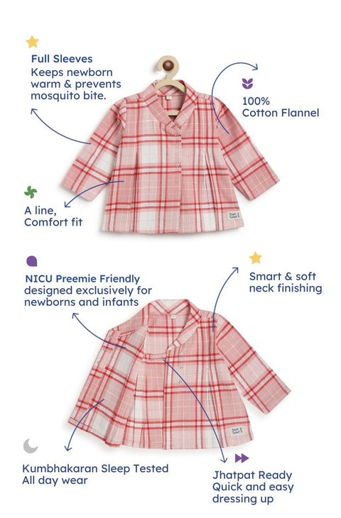 Pre-Order: Unisex Jingle Joys Flexi Kimono - Pink