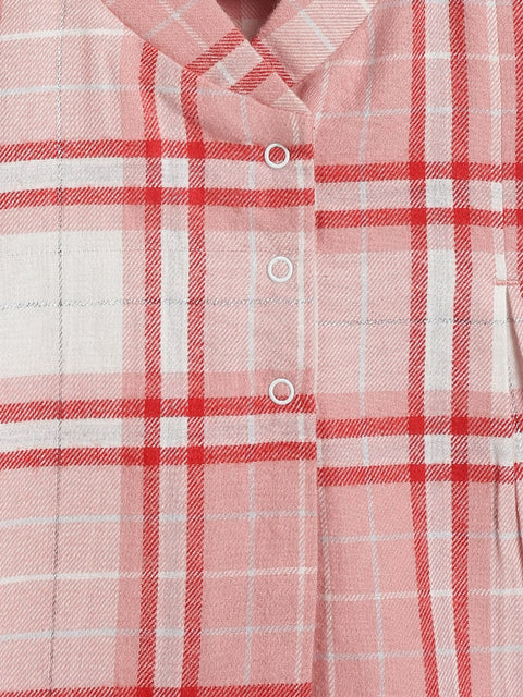 Pre-Order: Unisex Jingle Joys Flexi Kimono - Pink