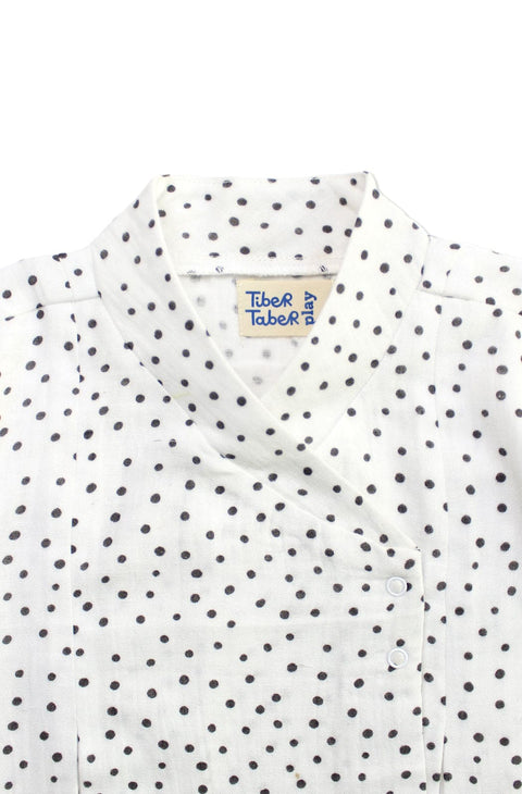 Pre-Order: Unisex Dotty Delight Flexi Set - White